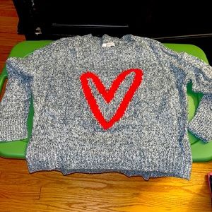 Loft Heart Sweater